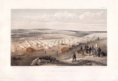 Camp of the Naval Briigade before Sebastopol