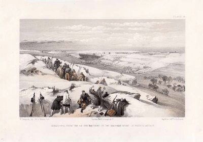 Sebastopol from the 26 Gun Battery on the extreme right of French attack