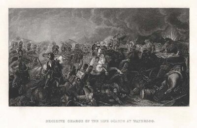 Decisive Charge of the Life Guards at Waterloo