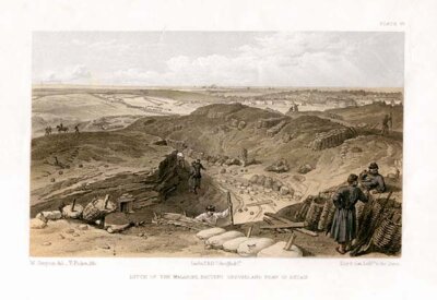 Ditch of the Malakoff Battery Gervais and rear of Redan