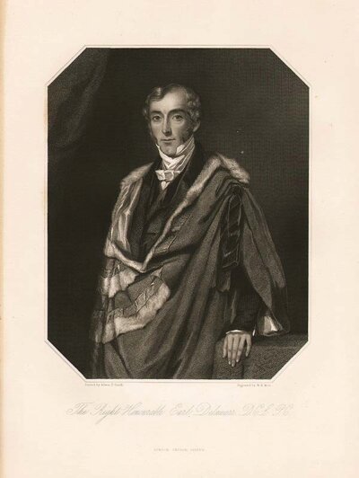 The Right Honourable Earl Delawarr  DCL  PC