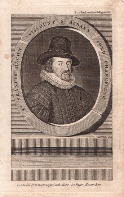 Sir Francis Bacon Viscount St Albans Lord Chancellor