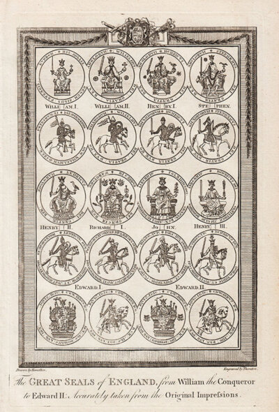 The Great Seals of England from William the Conqueror to Edward II:  Accurately taken from the Original Impressions