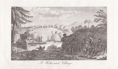 A Hottentot Village.