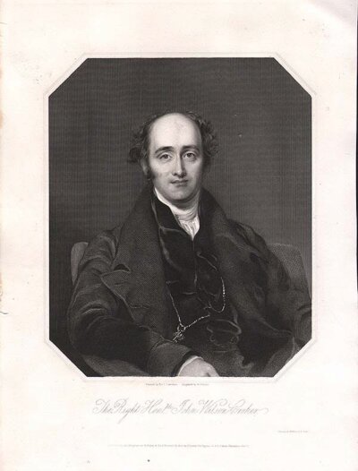 The Right Honble John Wilson Croker