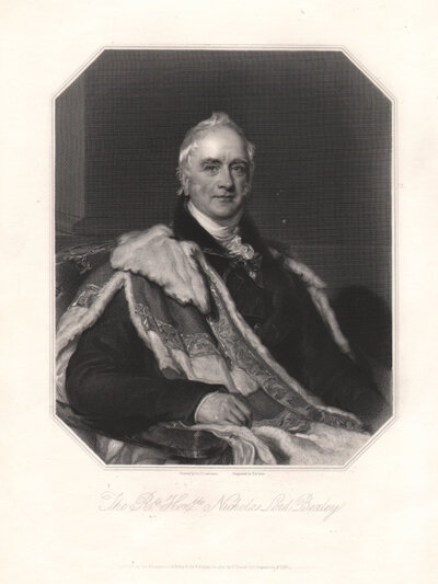 The Rt Honble Nicholas Lord Bexley