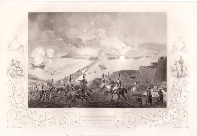 Retreat of the Russians from the South Side of Sebastopol Sept 8th 1855