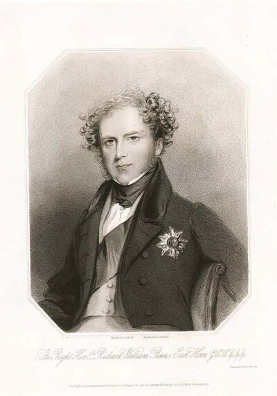 The Right Honble Richard William Penn  Earl Howe  GCH  &c   
