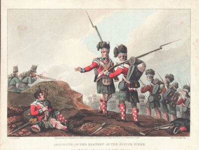 Anecdote of the bravery of the Scotch Piper of the 11th Highland Regiment at the Battle of Vimiera.