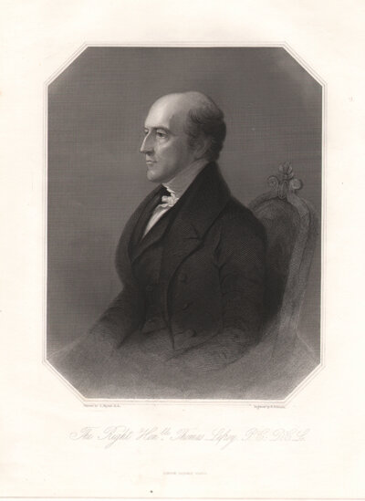 The Right Honble Thomas Lefroy  PC  DCL 
