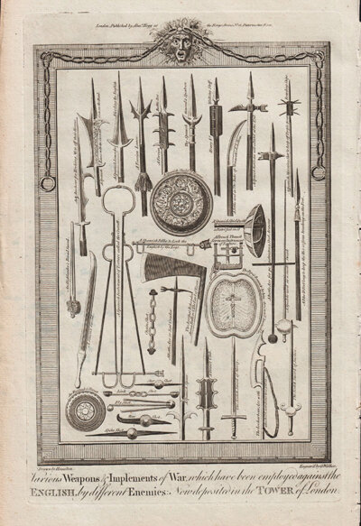 Warious Weapons and Implements of War 
