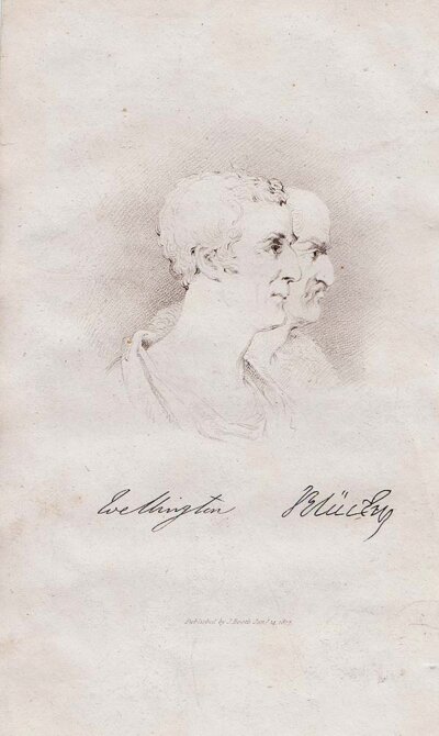 Wellington  -  Blucher