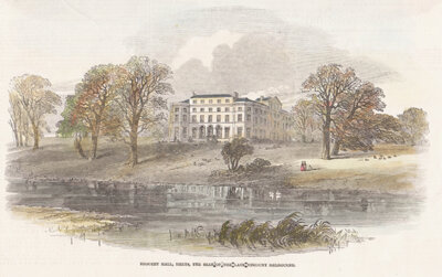 Brocket Hall Herts the Seat of the Late Viscount Melbourne