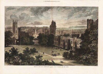 Meeting of the Royal Archaeological Institute : View of Cardiff from the Castle