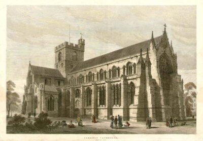 Carlisle Cathedral (antique print)