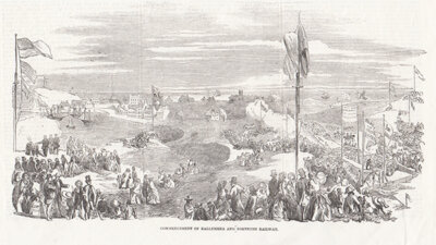 Commencement of Ballymena and Portrush Railway