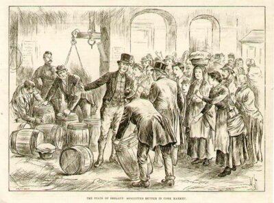 The State of Ireland : Boycotted Butter in Cork Market