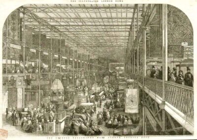 The Crystal Palace  -  The Main Avenue Looking East