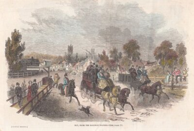 Ely, from the Railway Station.