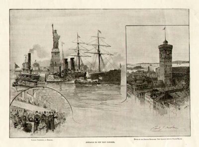 Entrance to New York Harbour