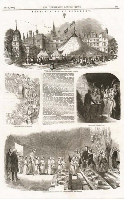 Festivities at Burghley