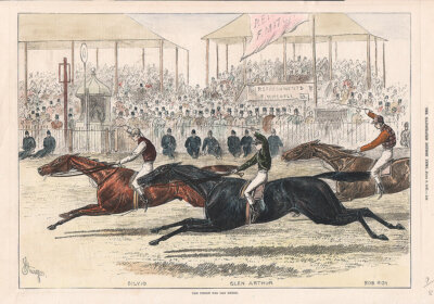 The Finish for the Derby