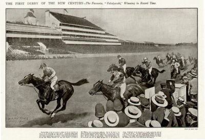 The First Derby of the new century  -  The Favourite Volodyouski winning in record time