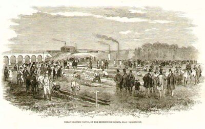 Great Draining - Match on the Burtonwood Estate near Warrington