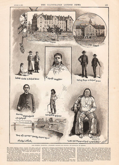The Haskell Institute  A Training College for Indians at Lawrence in Kansas
