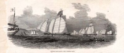 Chinese Boat-Race  -  The Winning Boat