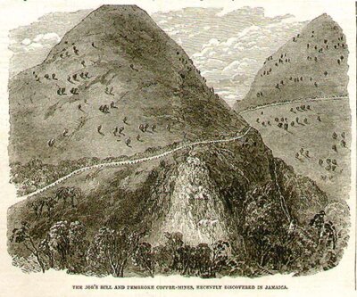 The Job's Hill and Pembroke Copper Mines recently discovered in Jamaica