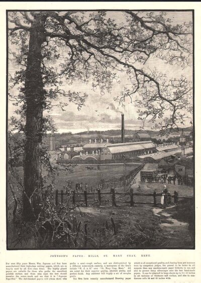 Joynson's Paper Mills St Mary Cray Kent   