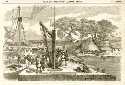 Matacong on the West Coast of Africa - The Pier Warehouse etc