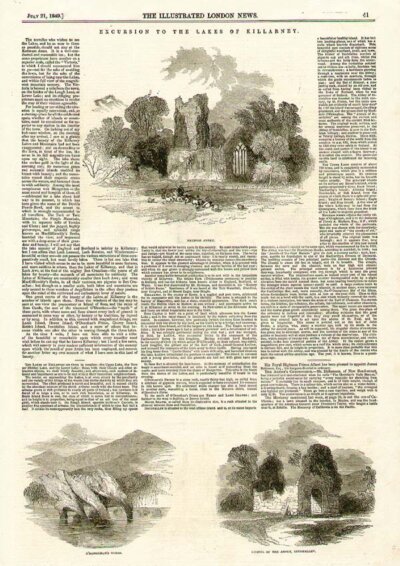 Excursions to the Lakes of Killarney