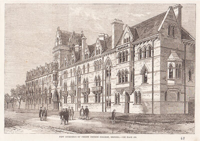 New Buildings of Christ Church College Oxford