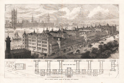 New St Thomas's Hospital opened by the Queen lst Wednesday