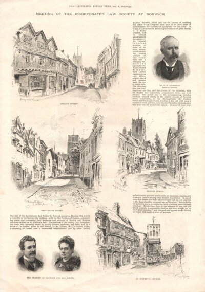 Meeting of the Incorporated Law Society at Norwich.