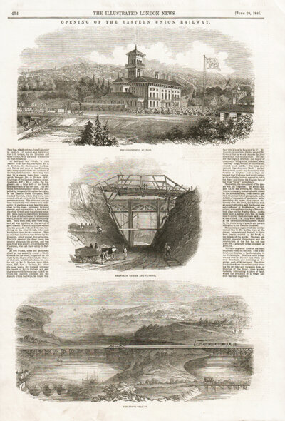 Opening of the Eastern Union Railway