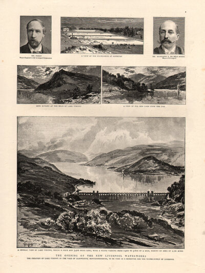 The Opening of the New Liverpool Waterworks   