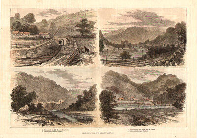 Opening of the Wye Valley Railway