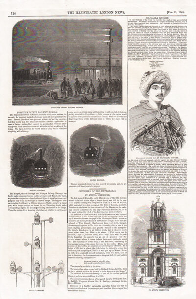 Forsyth's Patent Railway Signals