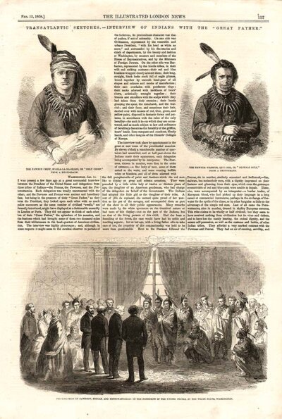 Interview of the Indians with the Great Father