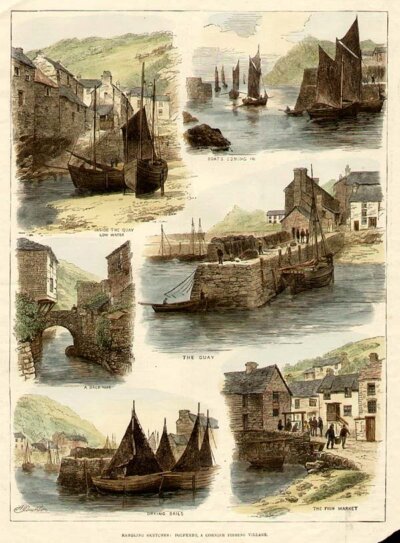 Polperro a Cornish Fishing Village