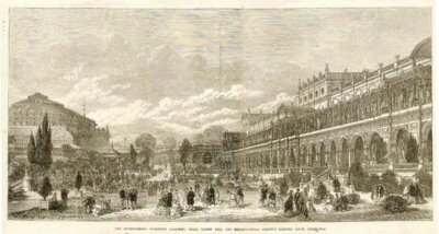 The International Exhibition Galleries Royal Albert Hall and Horticultural Society's Gardens South Kensington