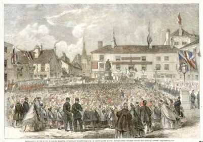 Inauguration of the statue to Samuel Crompton Bolton