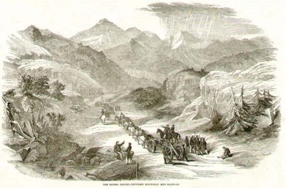 The Sierra Madre between Monterey and Saltillo