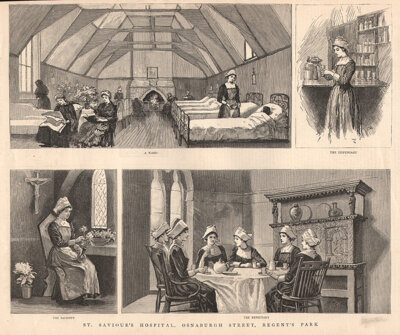 St Saviour's Hospital Osnaburgh Street Regent's Park  