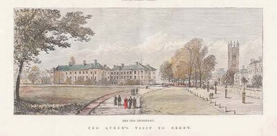 The Old Infirmary  The Queen's visit to Dewrby