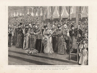 The Opening of the Bridge :  The Ceremony on the Dais