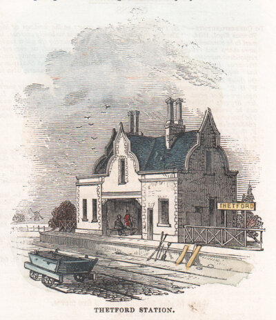 Thetford Station.